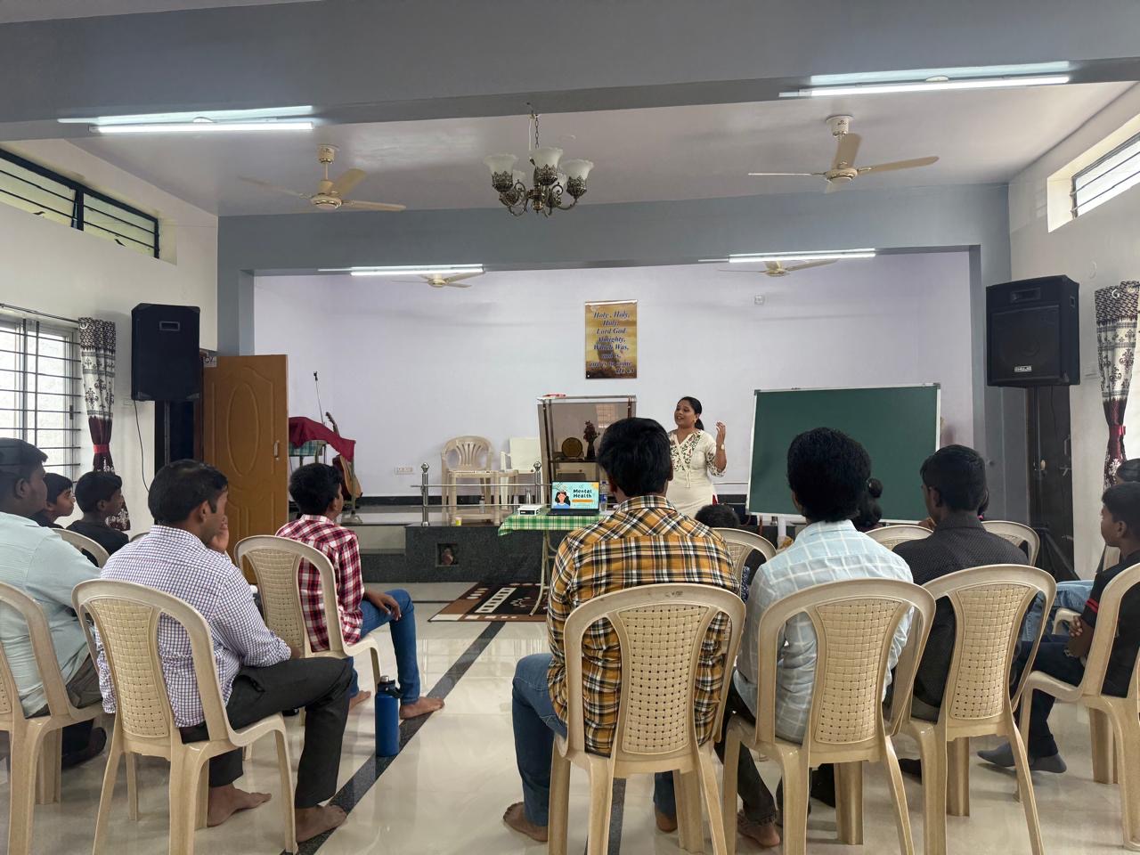 Workshop on Mental Health and the distractions that adolescents face